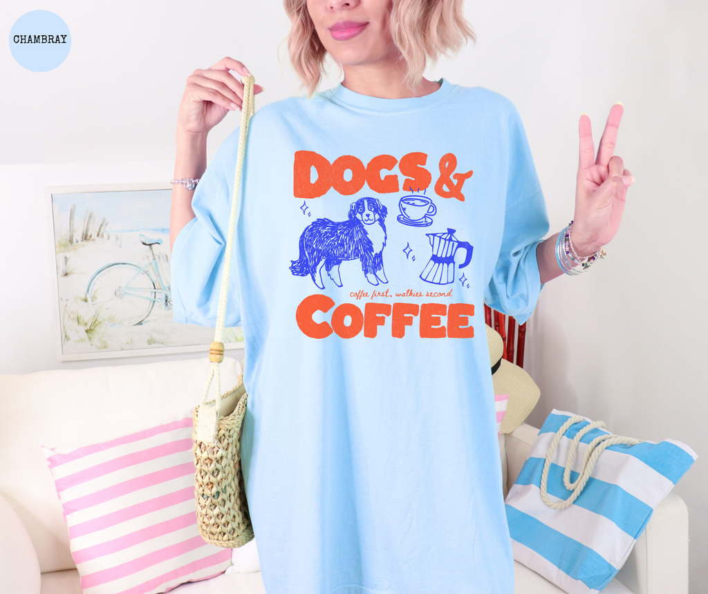 Dogs and Coffee T-Shirt