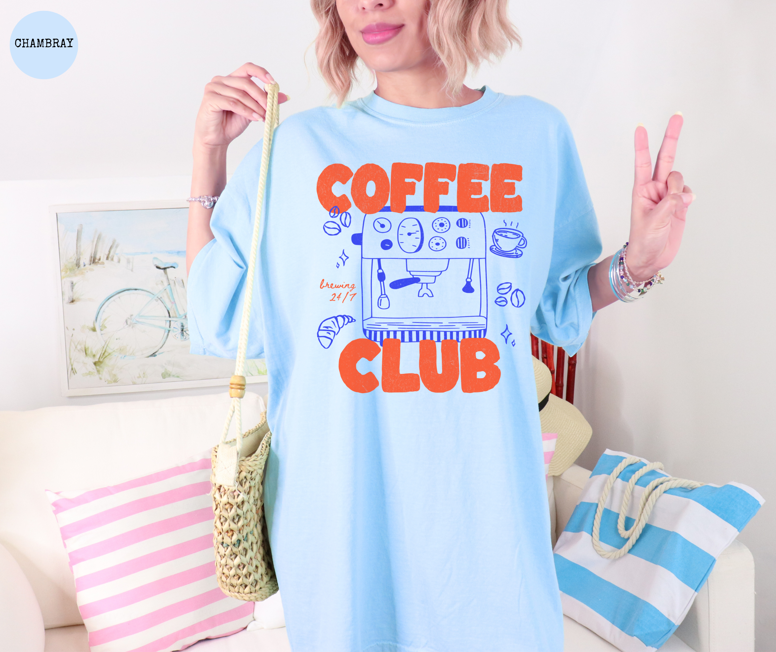 T-shirt du Club de Café
