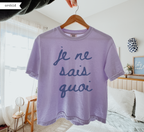 T-shirt ample "Je Ne Sais Quoi"