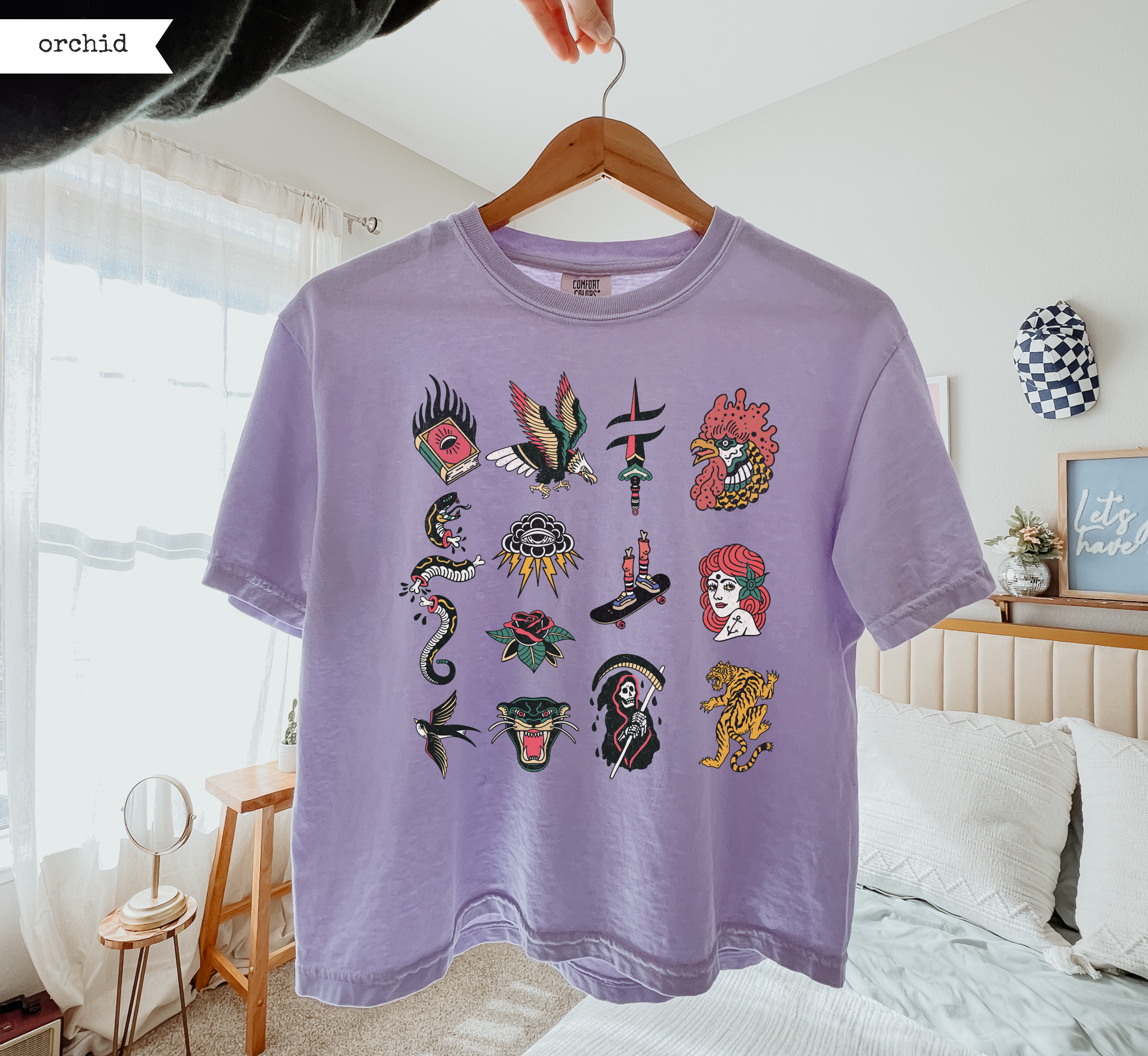 Vintage Tattoo Boxy T-Shirt