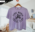 T-shirt ample Feral Women Social Club