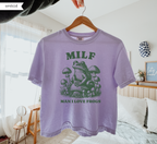 T-shirt ample "J'adore les grenouilles"