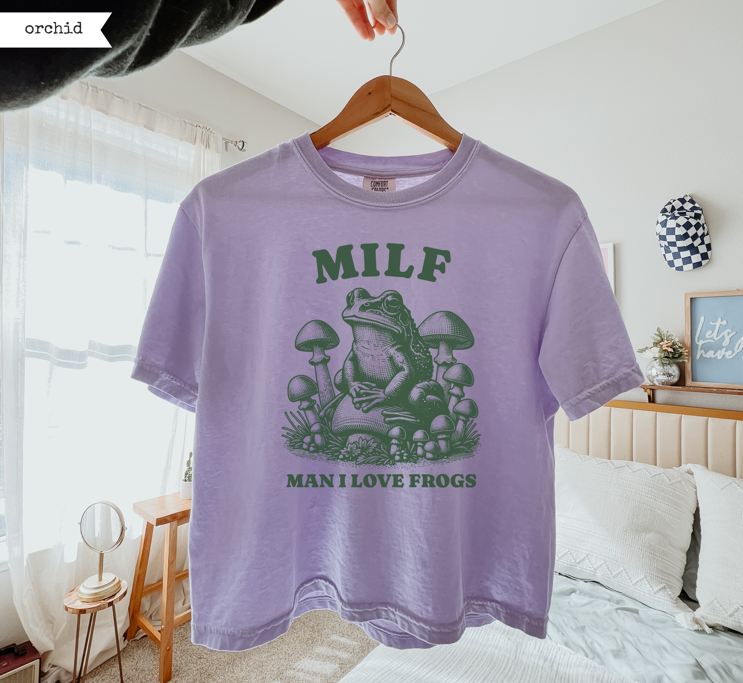 Man I Love Frogs Boxy T-Shirt