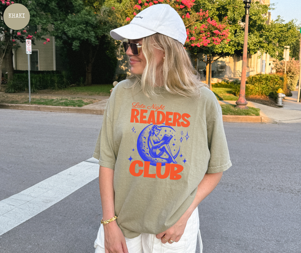 Late Night Readers Club T-Shirt