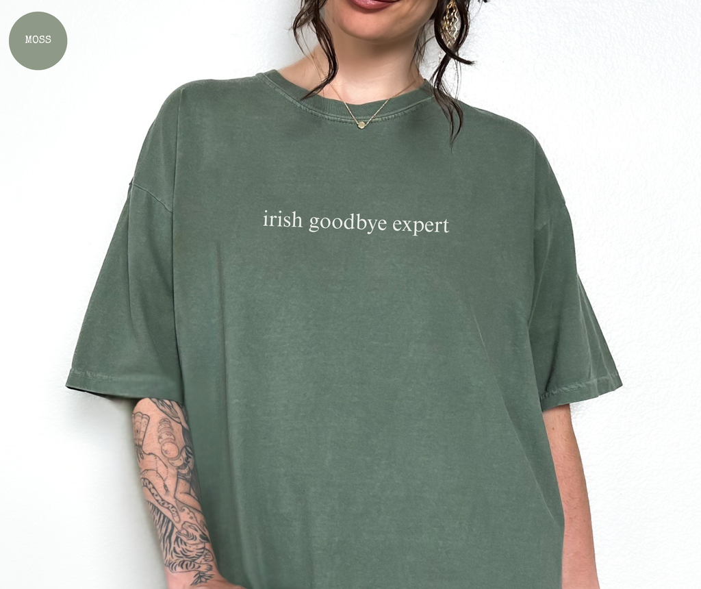 T-shirt expert du départ à l'irlandaise
