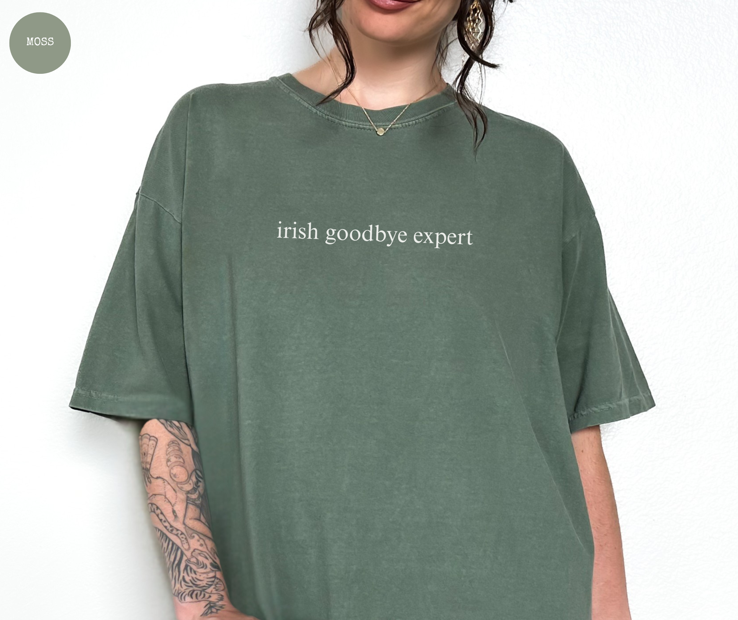 T-shirt expert du départ à l'irlandaise