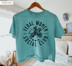 T-shirt ample Feral Women Social Club