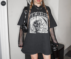 Feminism Dragon Fantasy T-Shirt