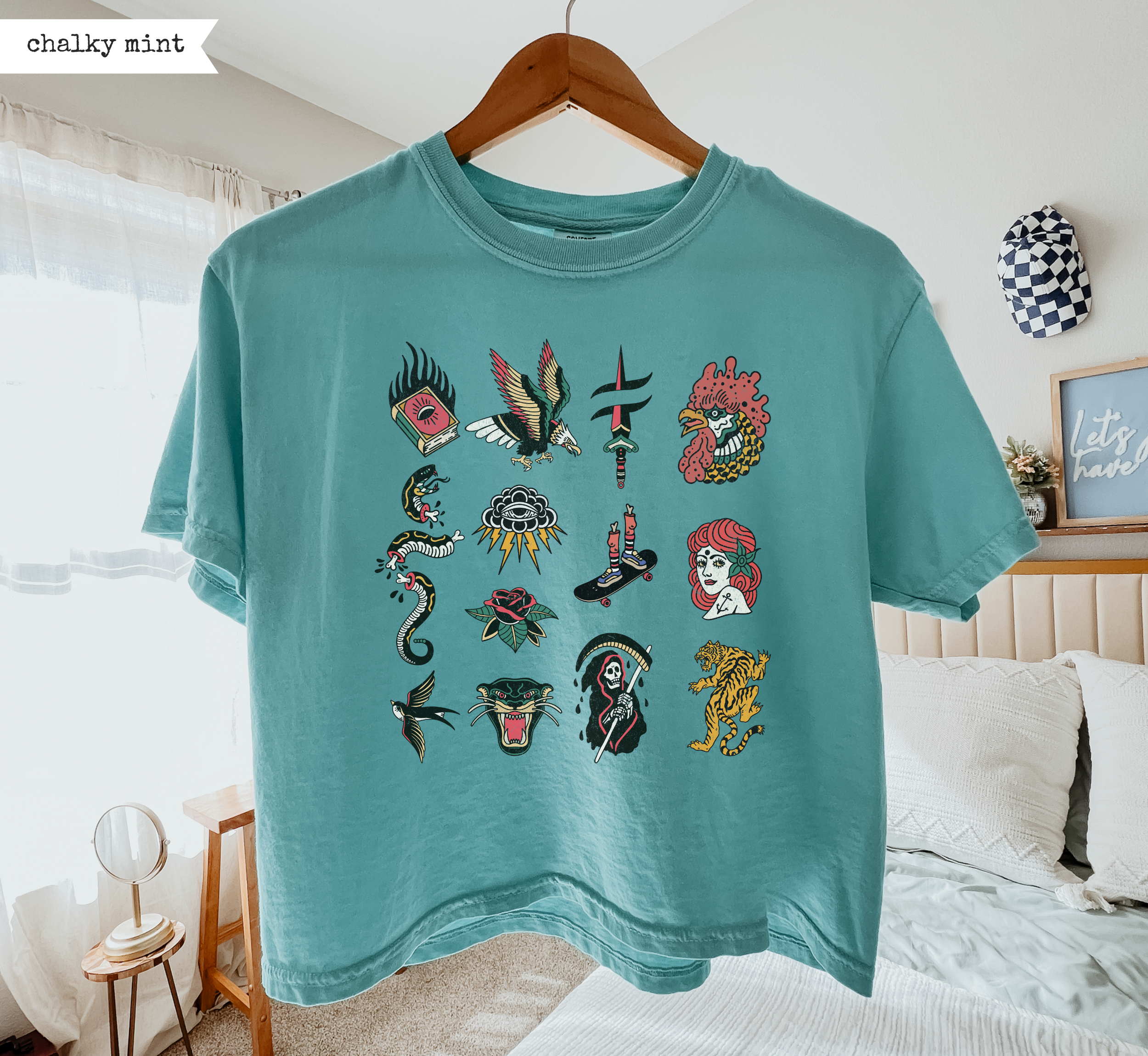 Vintage Tattoo Boxy T-Shirt