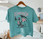 Feminism Dragon Boxy T-Shirt