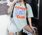 Cat Mom Club T-Shirt