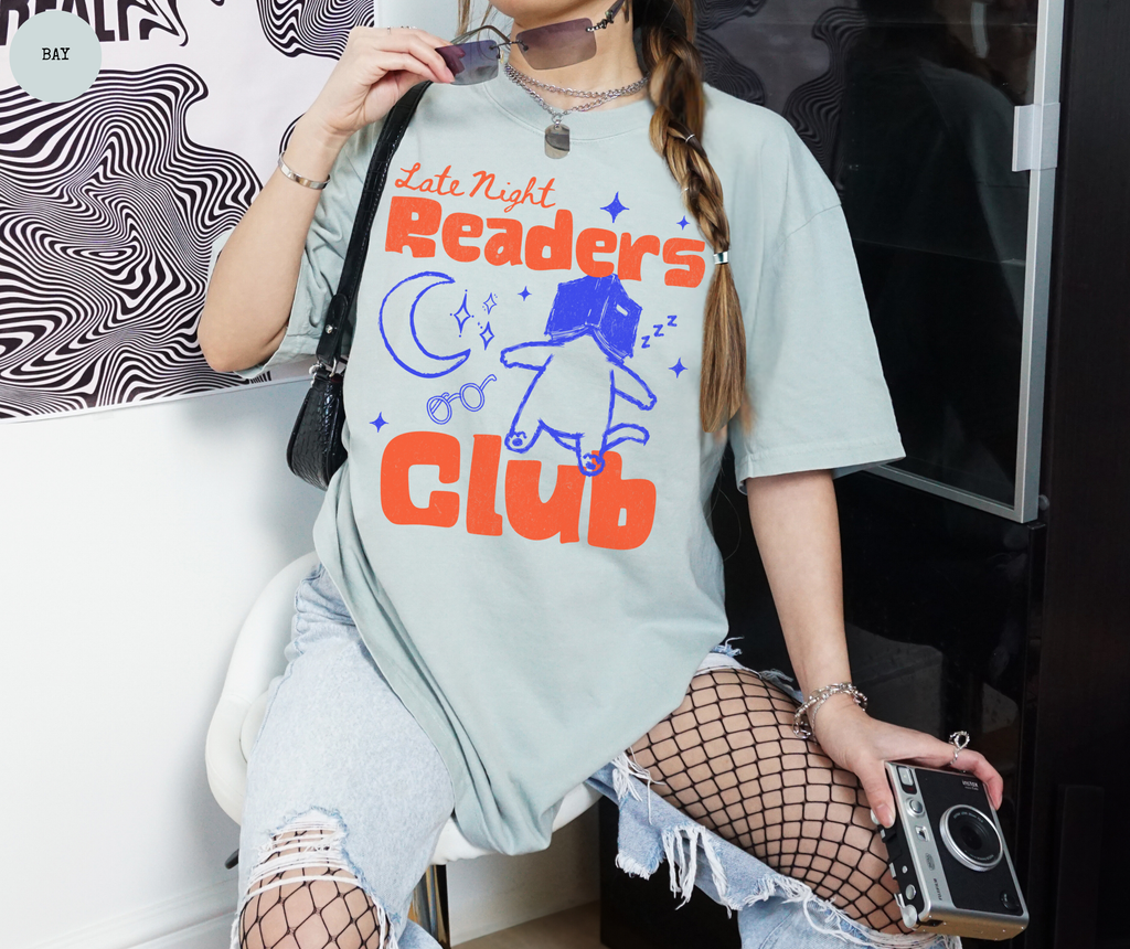 T-Shirt Chat Club de Lecture Nocturne