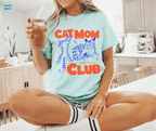 Cat Mom Club T-Shirt