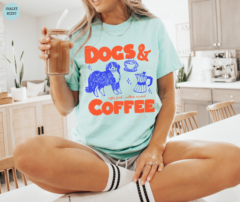 Dogs and Coffee T-Shirt