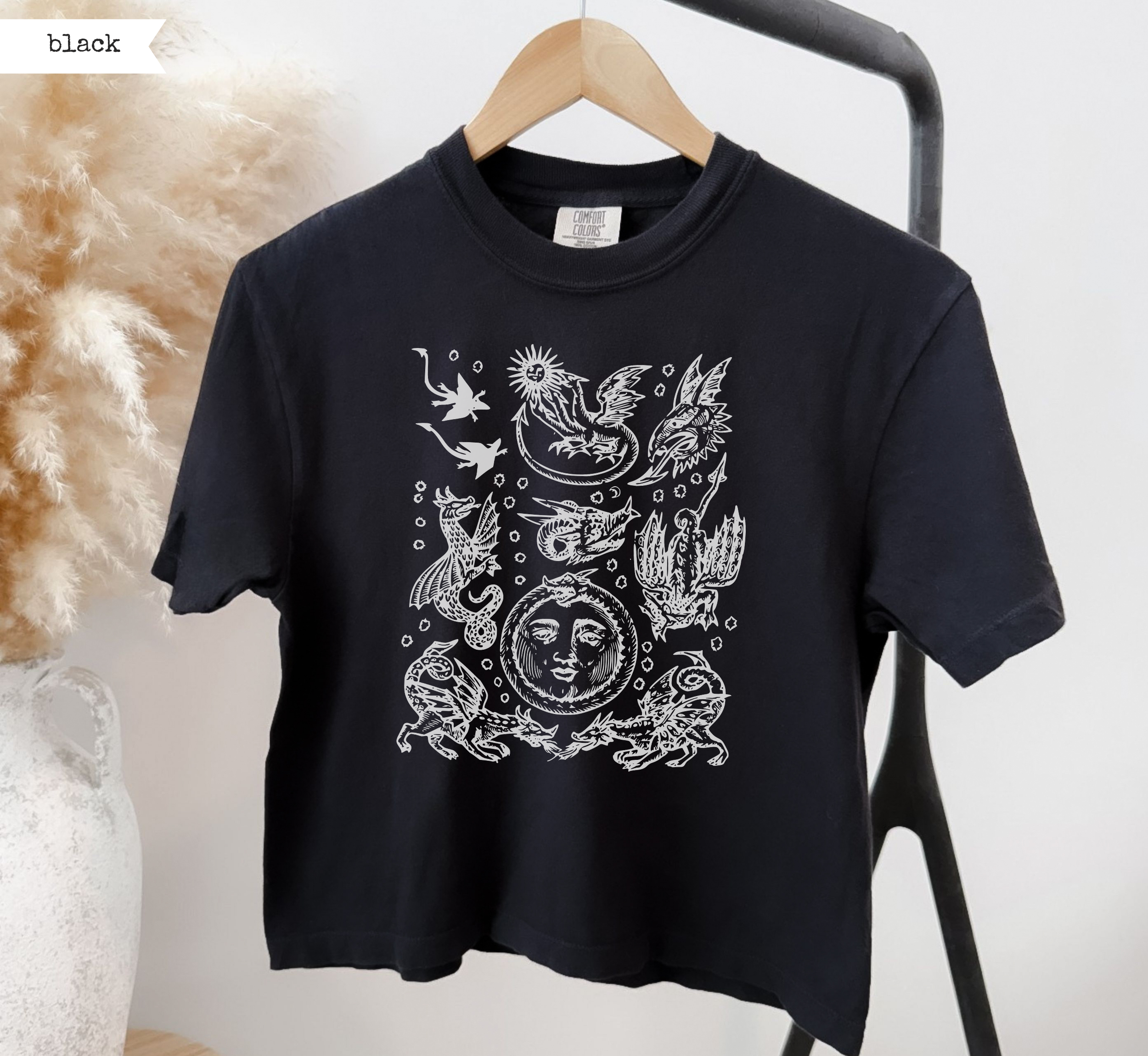Medieval Dragons Boxy T-Shirt