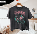 Feminism Dragon Boxy T-Shirt