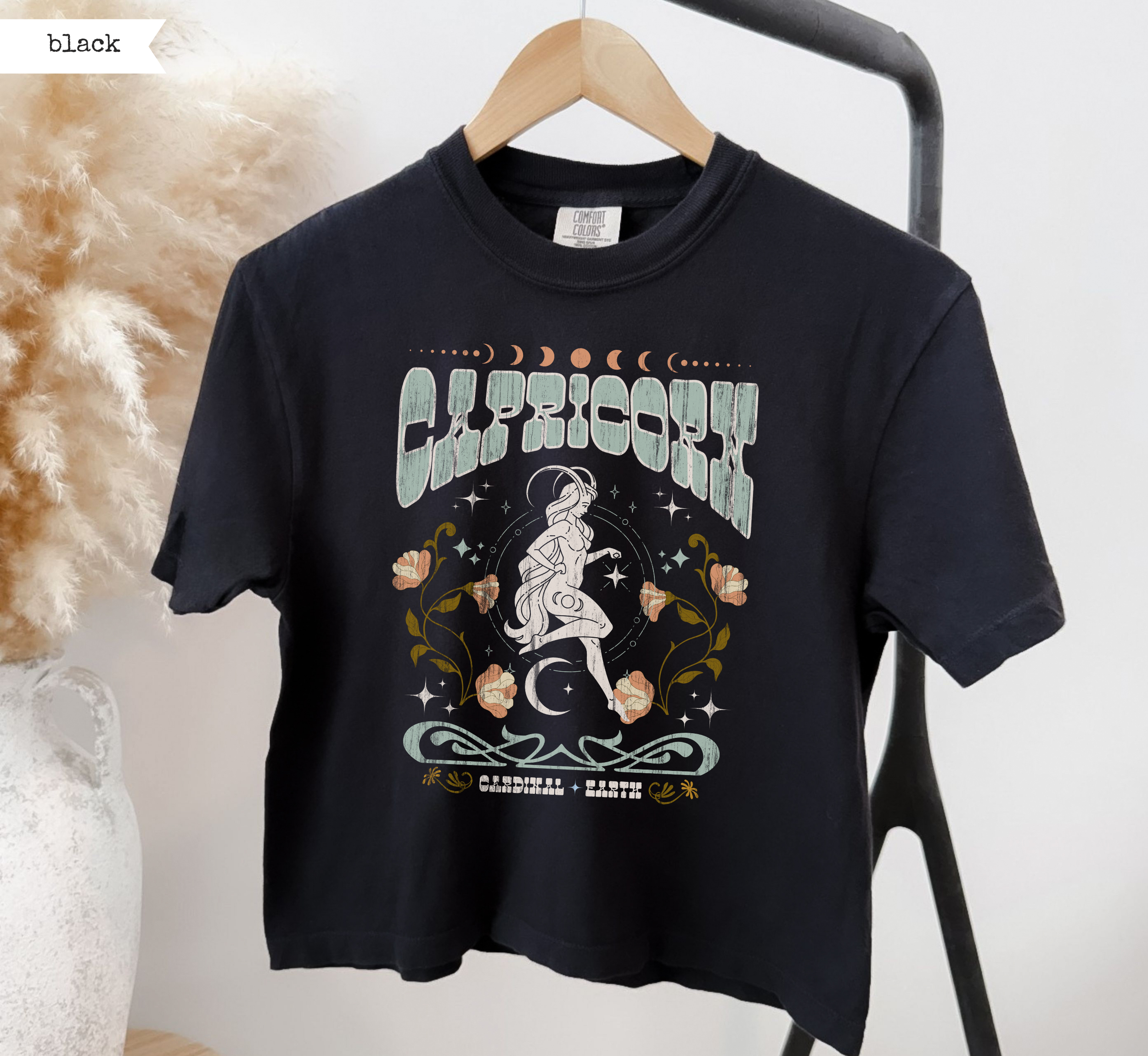 Capricorn Zodiac Boxy T-Shirt