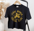 T-shirt ample Feral Women Social Club