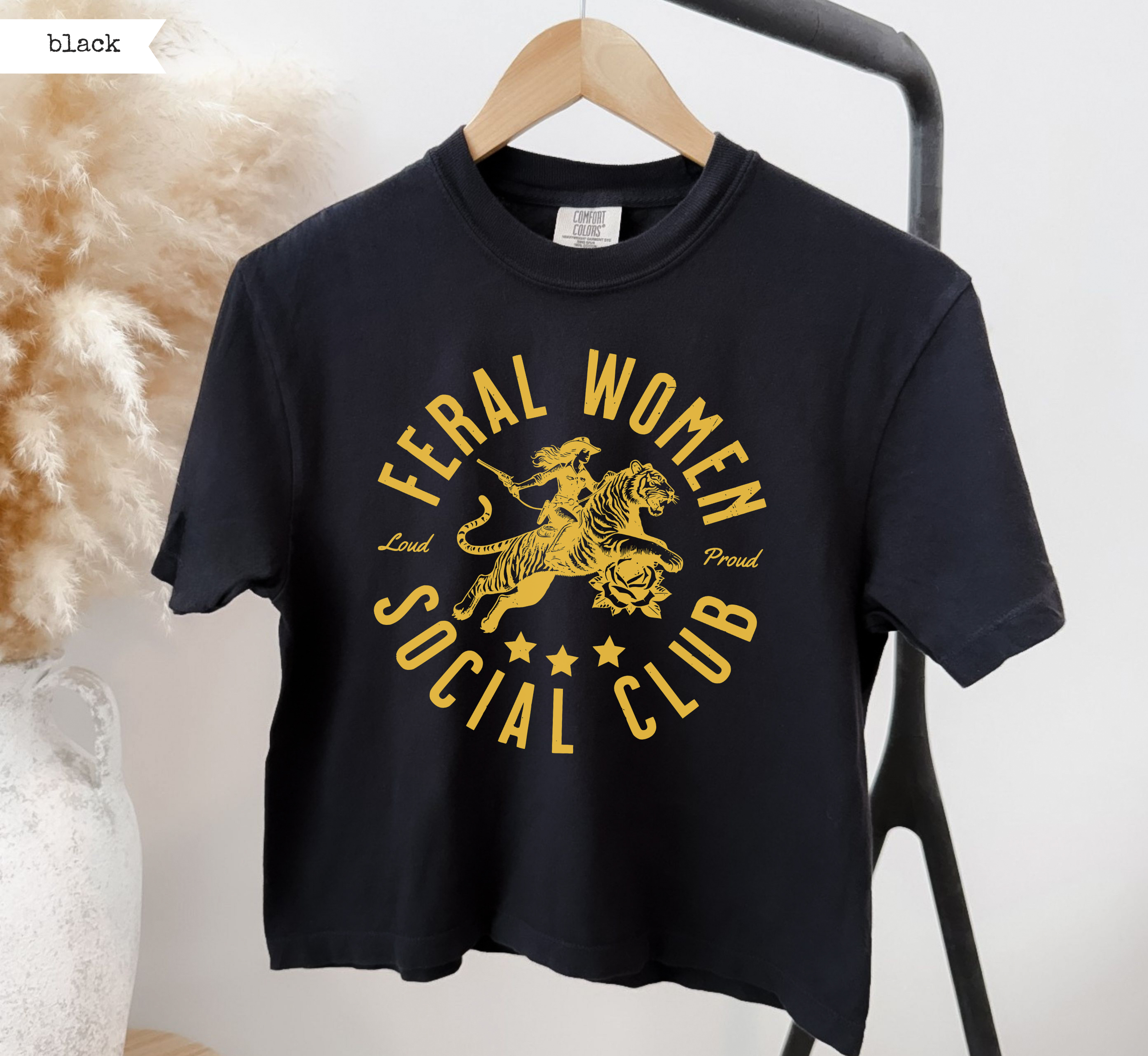 Feral Women Social Club Boxy T-Shirt