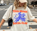 T-shirt Feral Moms Social Club