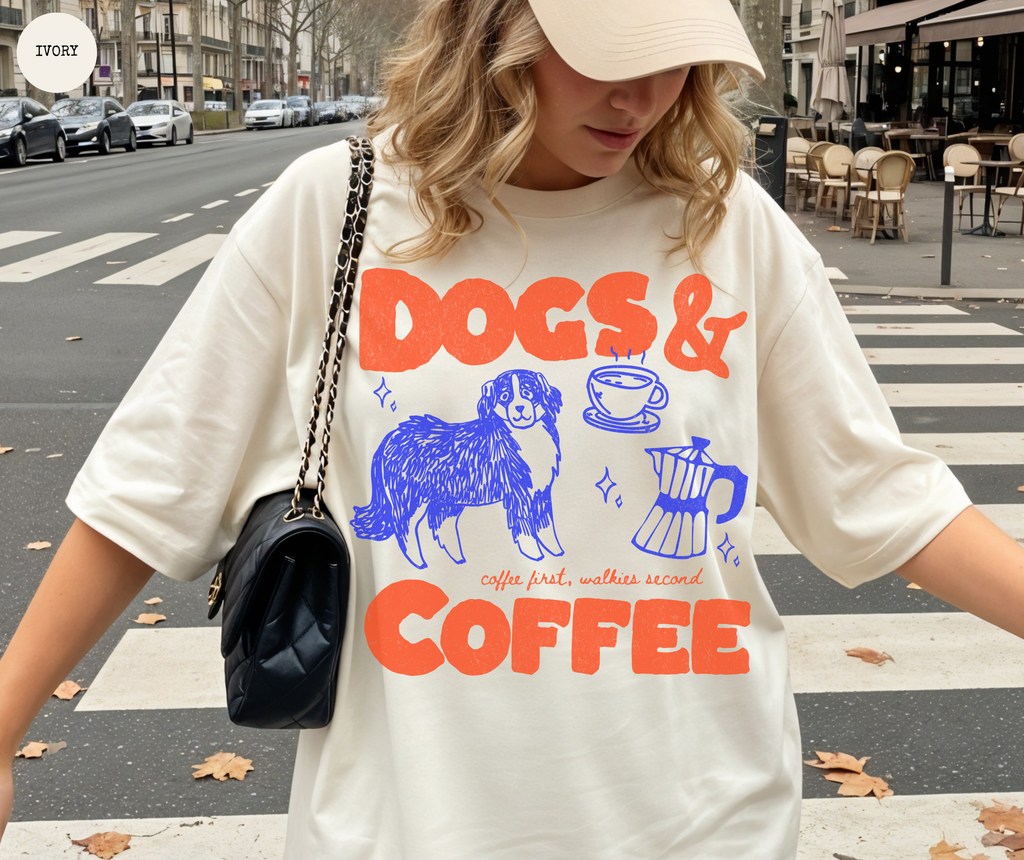 Dogs and Coffee T-Shirt