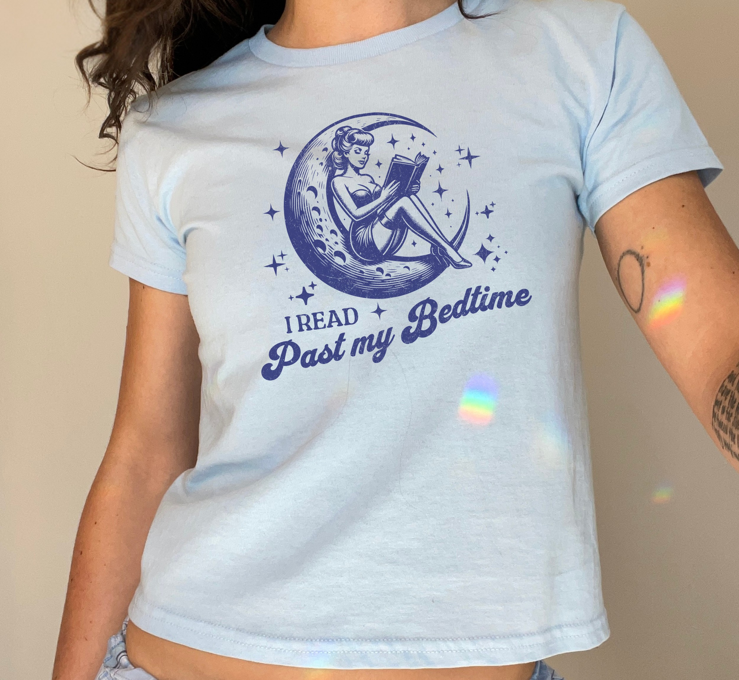 I Read Past My Bedtime Baby Tee