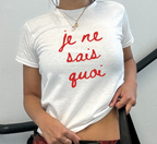 Je Ne Sais Quoi Baby Tee