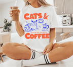 Cats and Coffee T-Shirt