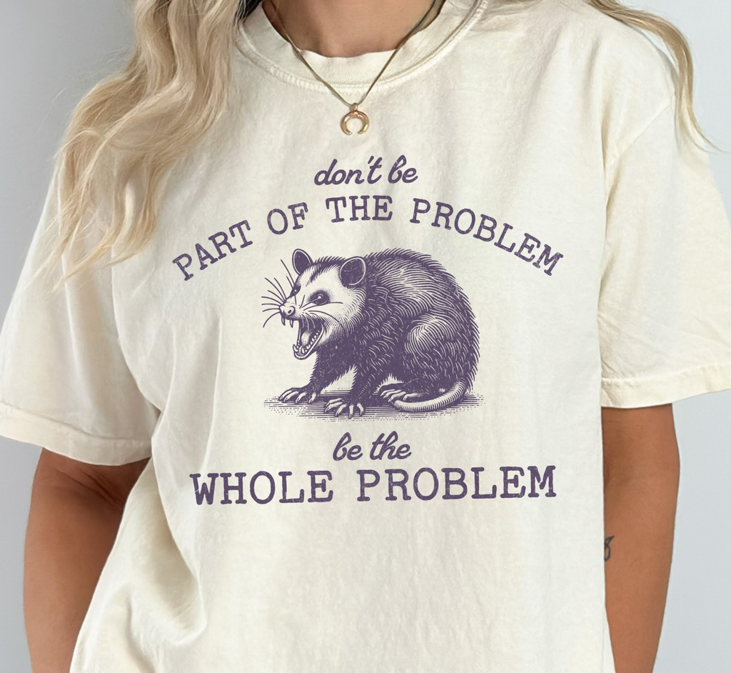 Don't Be Part Of The Problem Be The Whole Problem T-Shirt