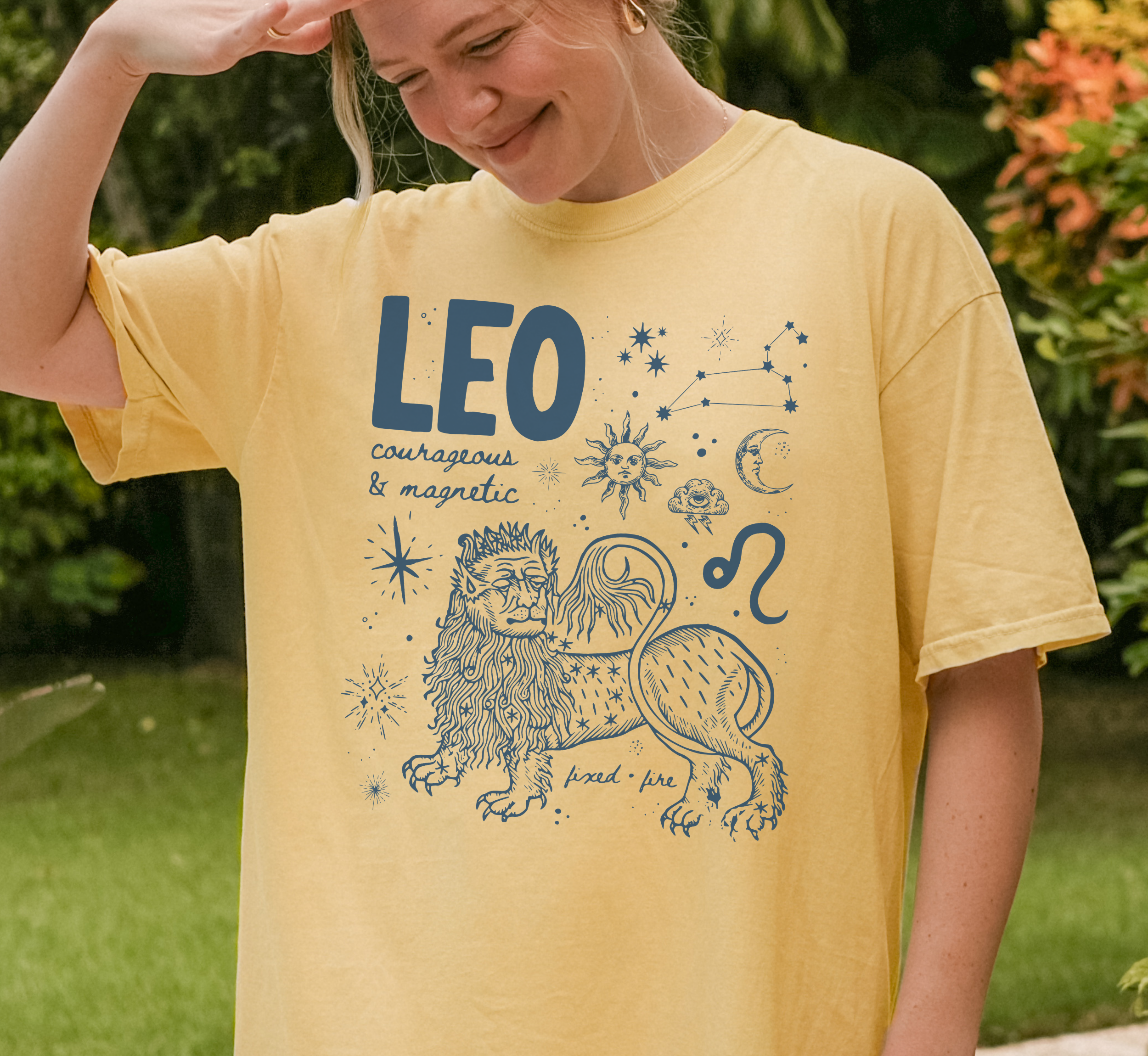 Medieval Leo Zodiac T-Shirt