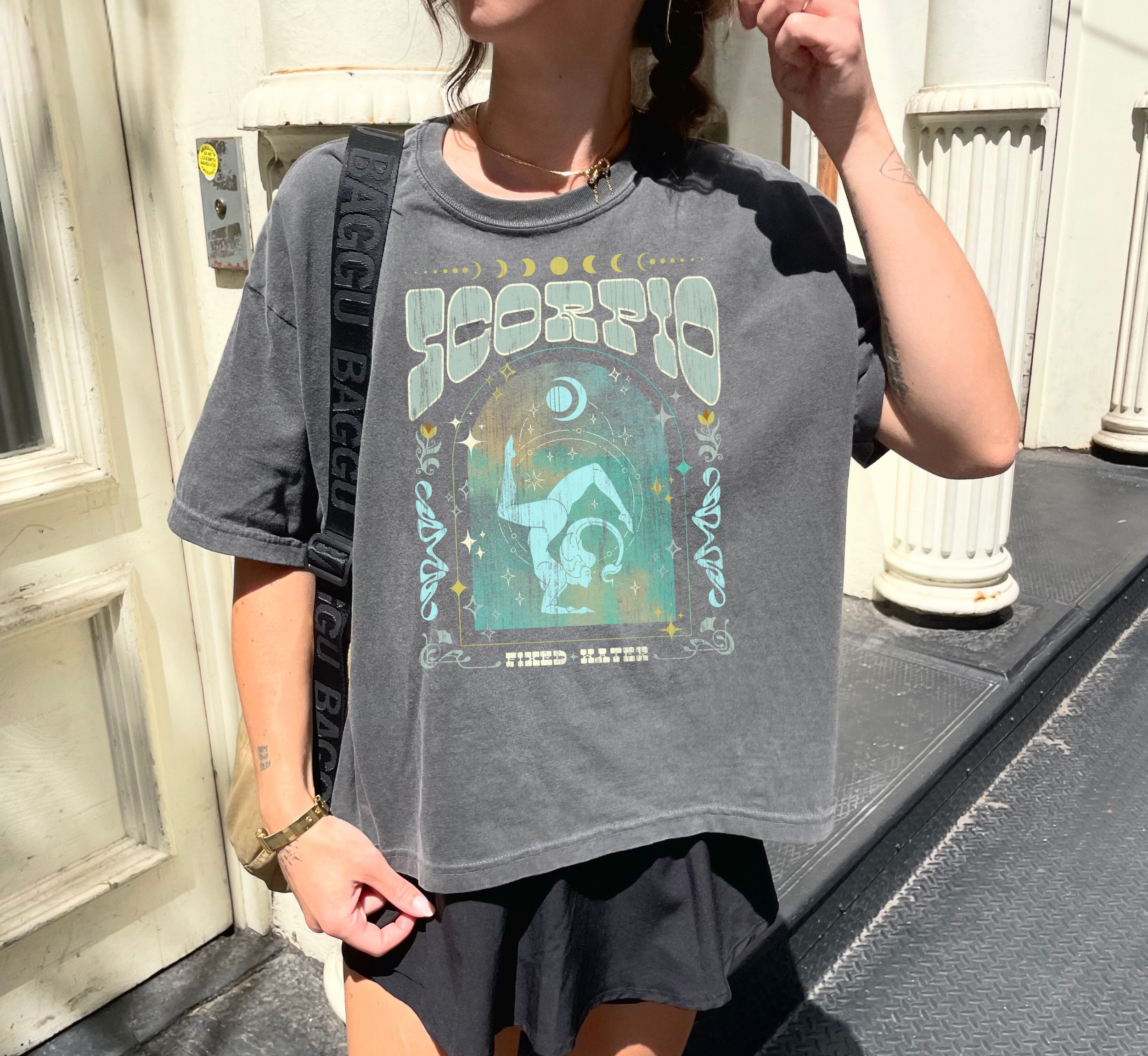 Scorpio Zodiac Boxy T-Shirt