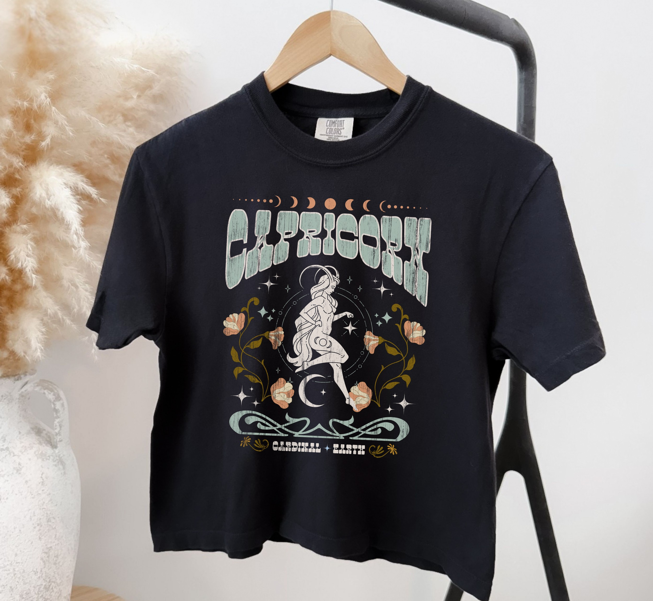 Capricorn Zodiac Boxy T-Shirt