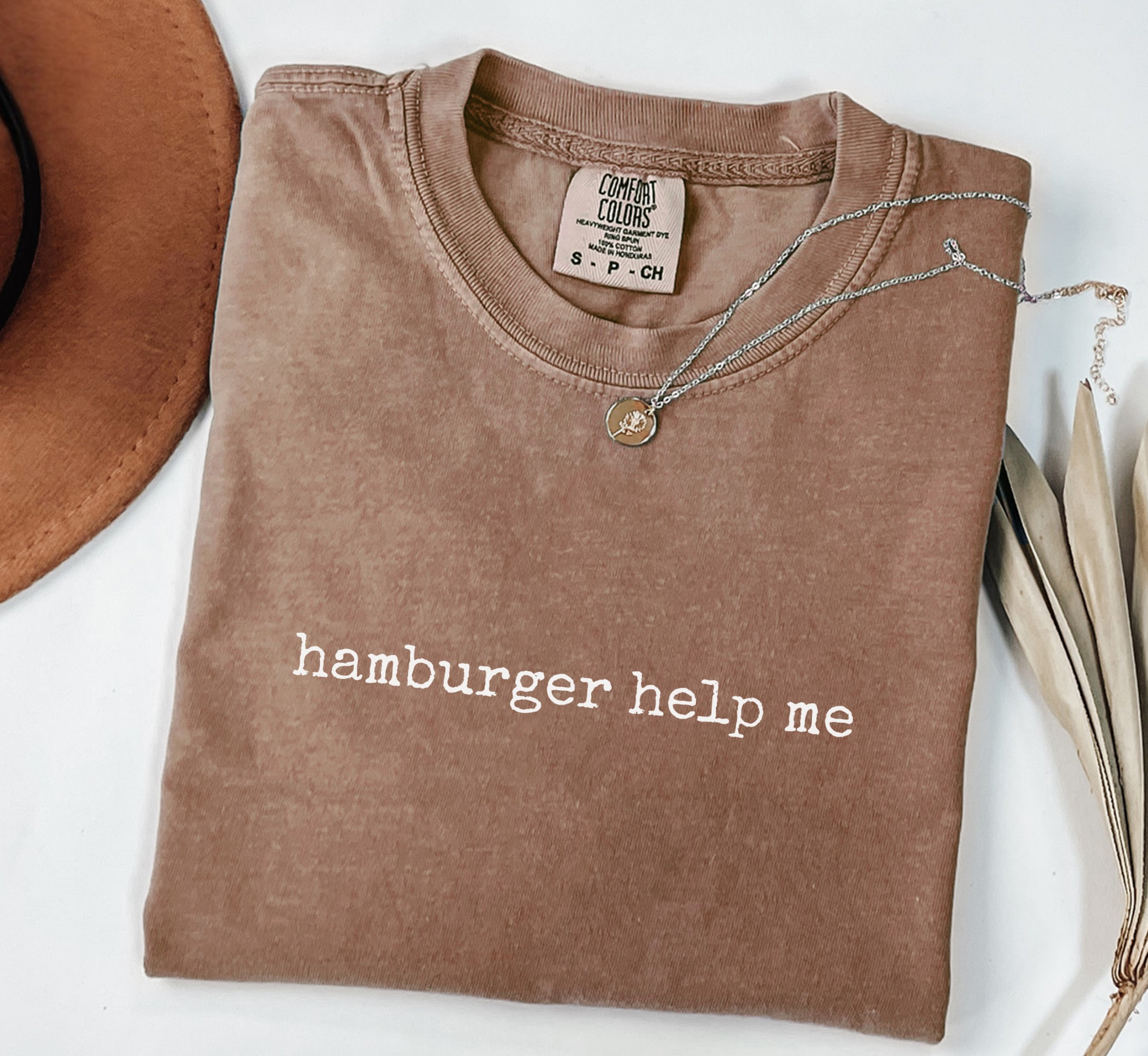 Hamburger Help Me T-Shirt
