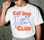 Cat Dad Club T-Shirt