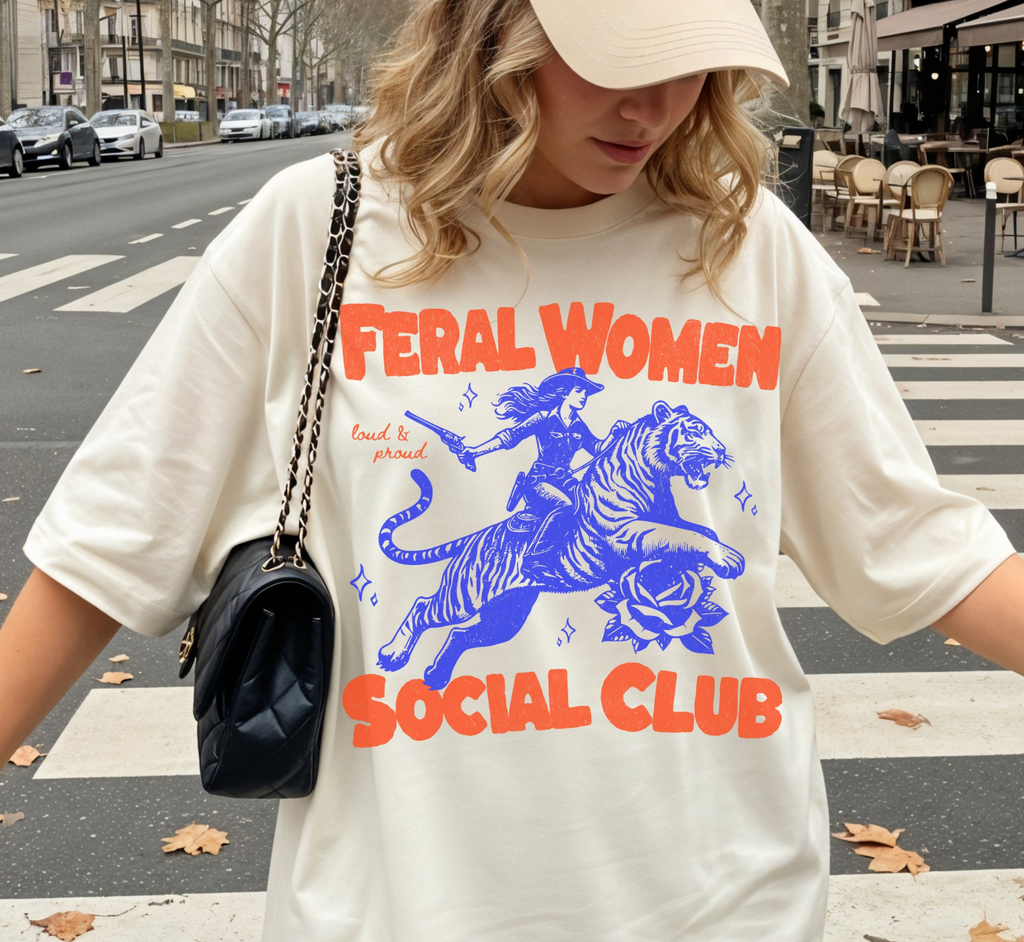 T-shirt du Club social des femmes sauvages