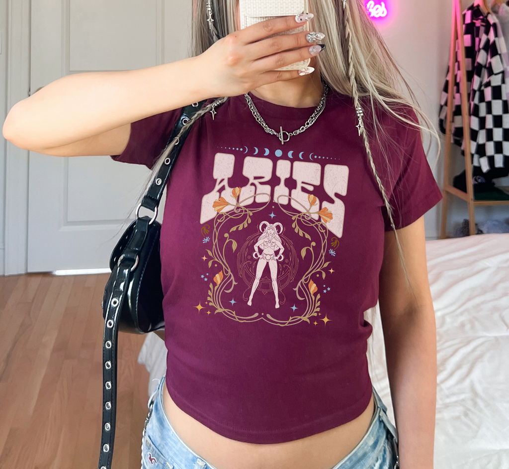 Aries Zodiac Baby Tee